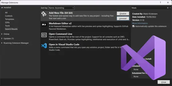 Essential Visual Studio IDE Extensions
